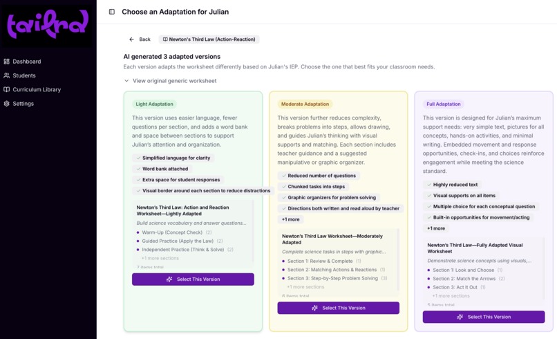 Tailrd – screenshot 5