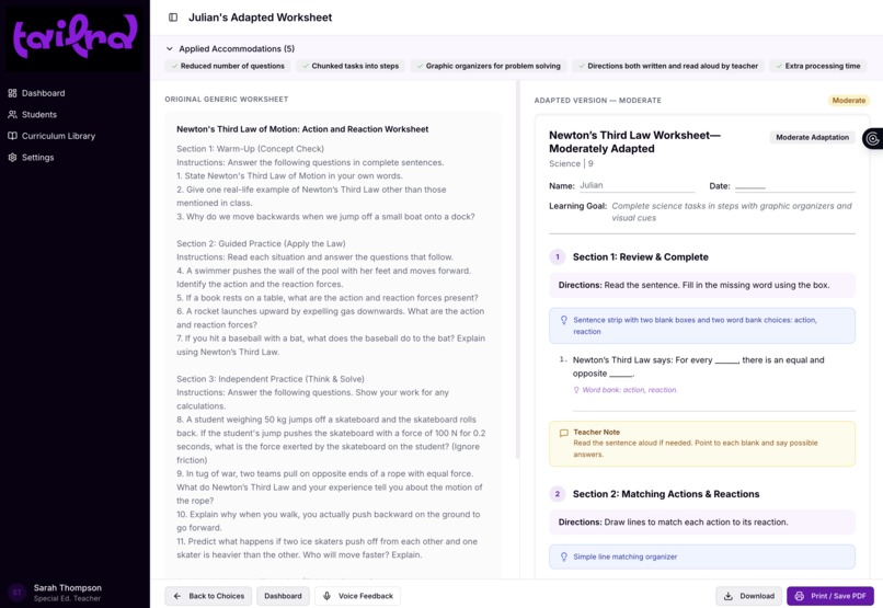 Tailrd – screenshot 6