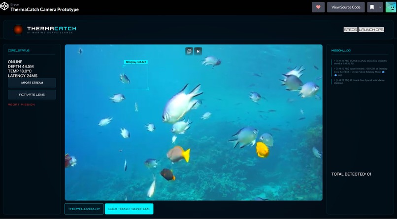 ThermaCatch Prototype – screenshot 2