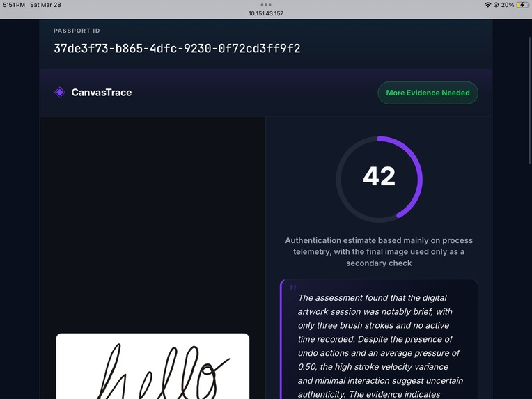 CanvasTrace Team#18 – screenshot 3