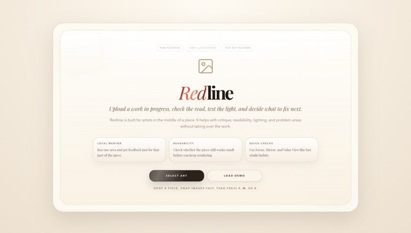 Try Redline – screenshot 1