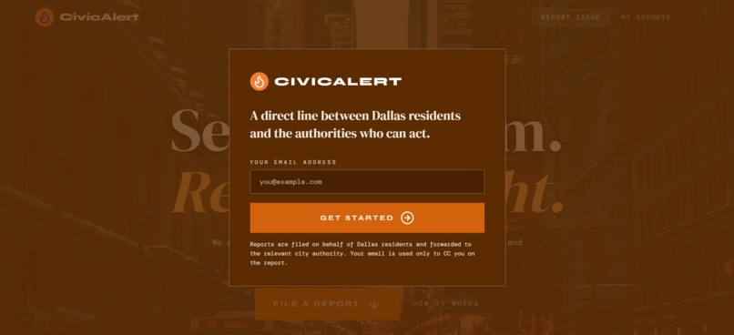 CivilAlert – screenshot 2