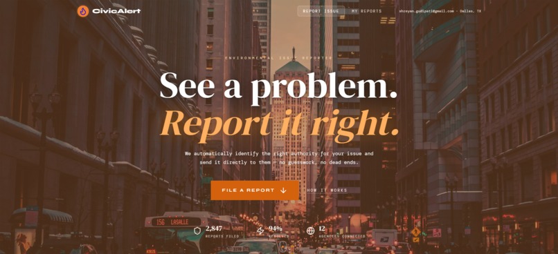 CivilAlert – screenshot 1