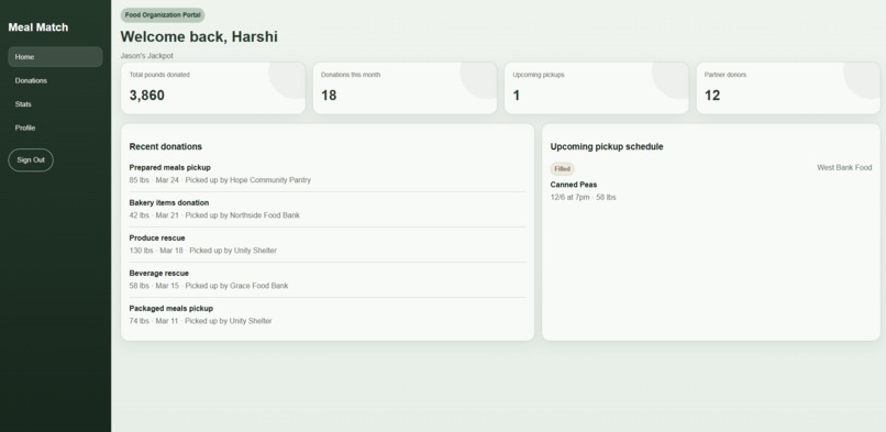 Meal Match – screenshot 1