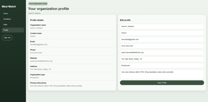 Meal Match – screenshot 3