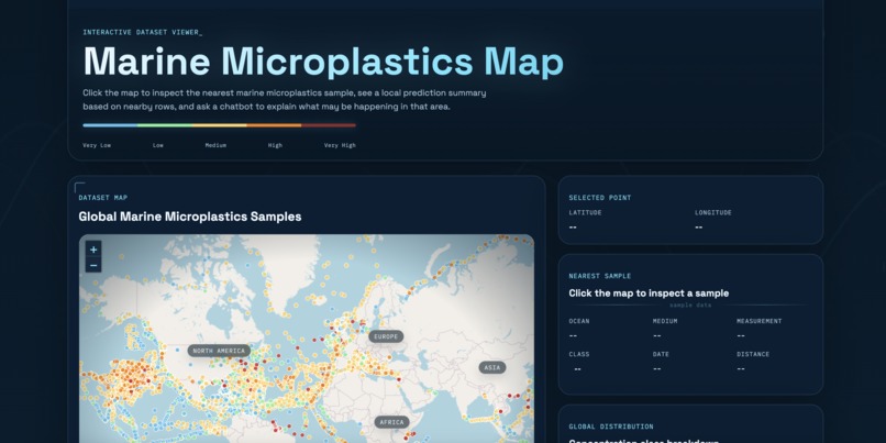 Marine Microplastics Map – screenshot 2