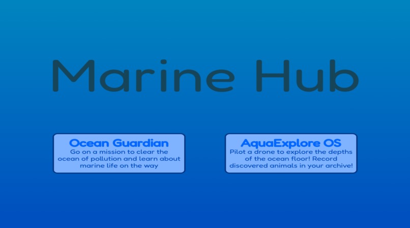Marine Hub: Gamifying Education – screenshot 1