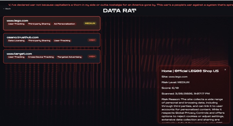Data Rat – screenshot 1