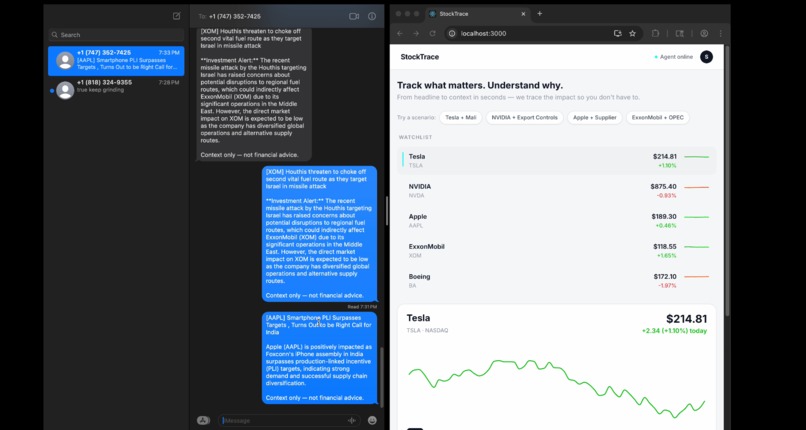 StockTrace – screenshot 2