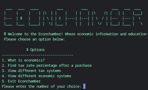 Econchamber – screenshot 2