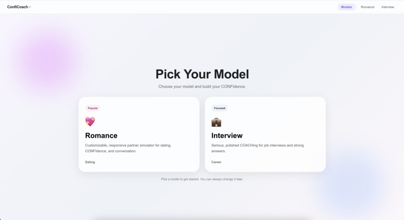 ConfiCoach – screenshot 2
