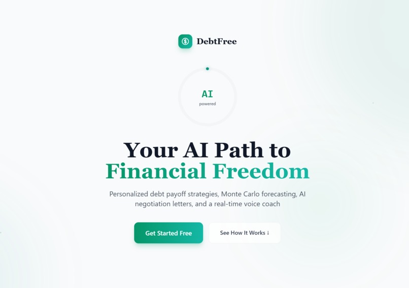 DebtFree – screenshot 1