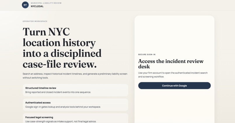 NYCLegal – screenshot 3