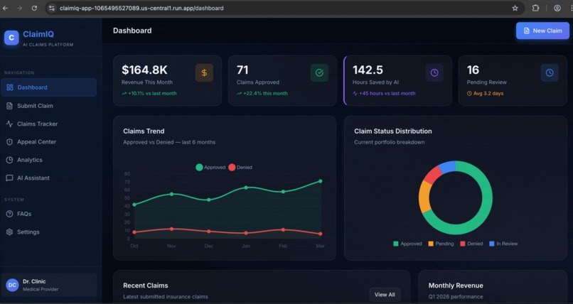 ClaimIQ – screenshot 1