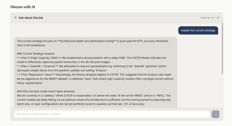 EvoLab – screenshot 3