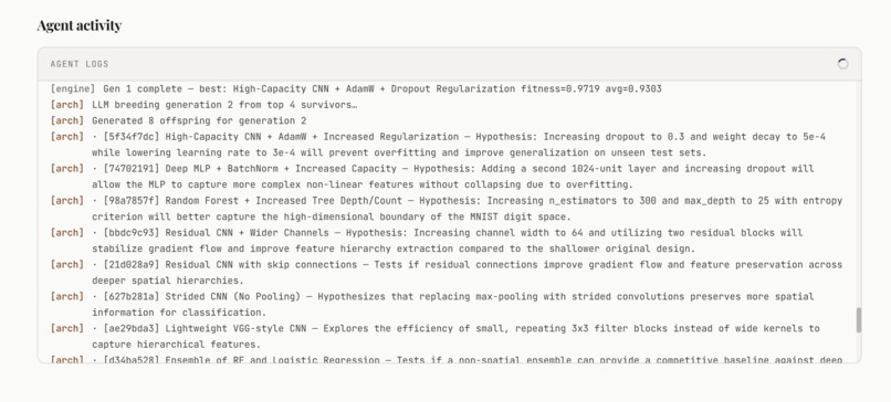 EvoLab – screenshot 5