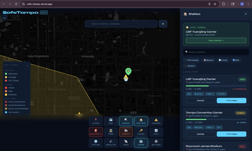 SafeTampa – screenshot 2