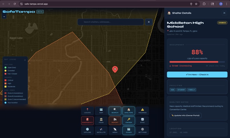 SafeTampa – screenshot 3