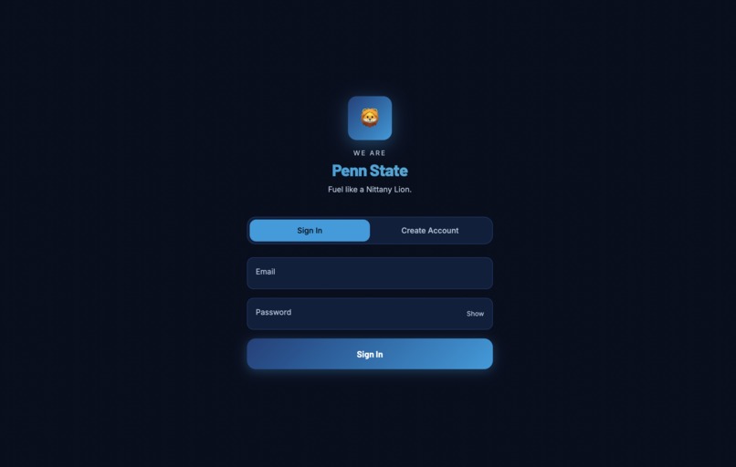Healthier@PSU – screenshot 1
