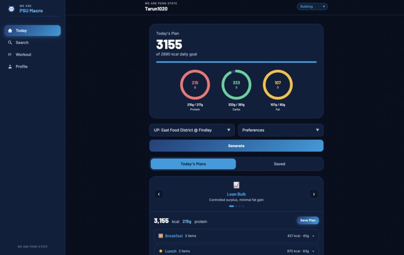 Healthier@PSU – screenshot 5