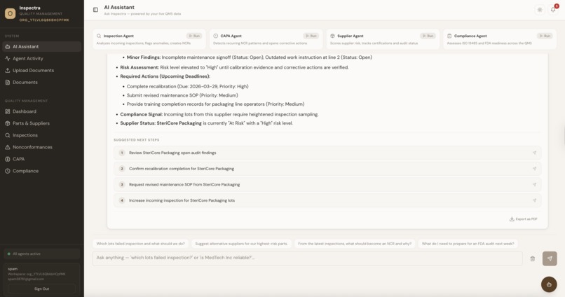 Inspectra – screenshot 1