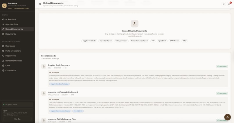 Inspectra – screenshot 2