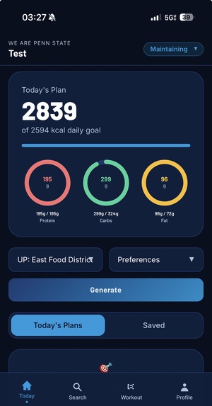 Healthier@PSU – screenshot 8