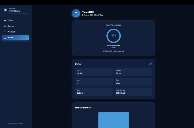 Healthier@PSU – screenshot 9