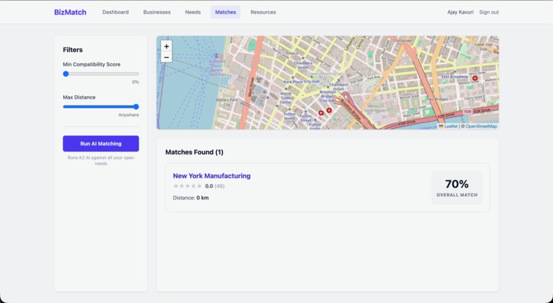 BizMatch – screenshot 1