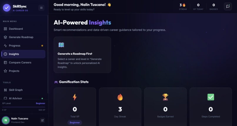 SkillSync AI – Career Intelligence Platform – screenshot 5