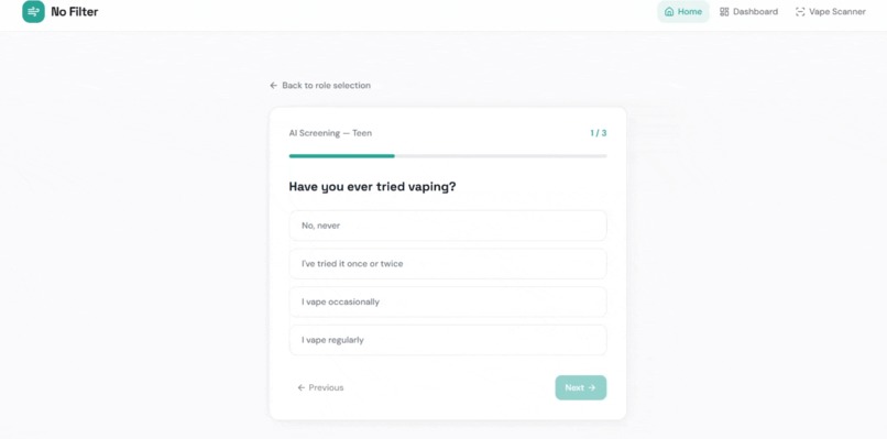 No Filter – screenshot 2