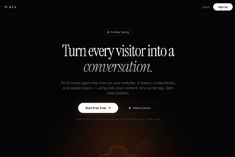 ELV — Voice-First Website Support
