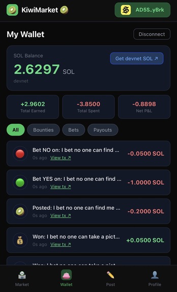 KiwiMarket – screenshot 4