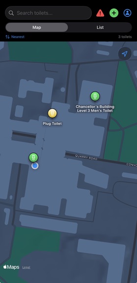Find My Toilet – screenshot 2