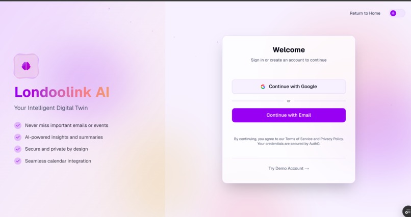 Londoolink AI – screenshot 2