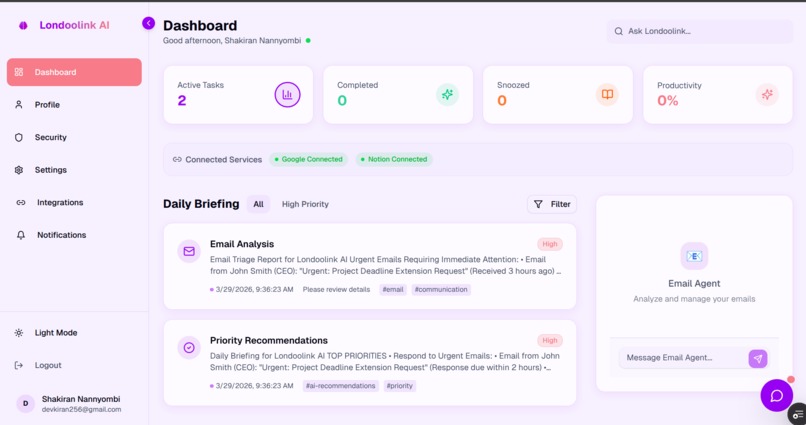 Londoolink AI – screenshot 3