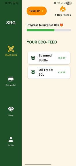 SRG (Smart Recycling Guide) – screenshot 2