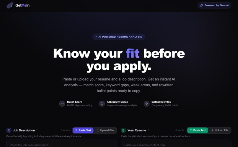 GetmeIN – screenshot 1