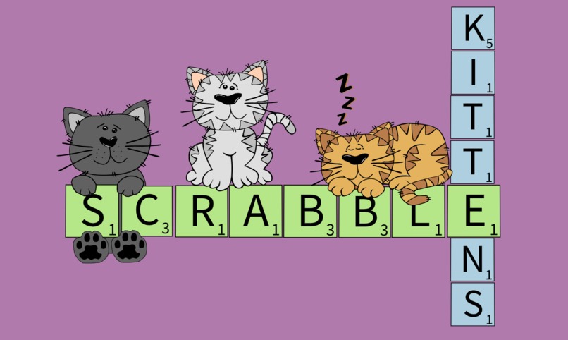 Scrabble Kittens – screenshot 1