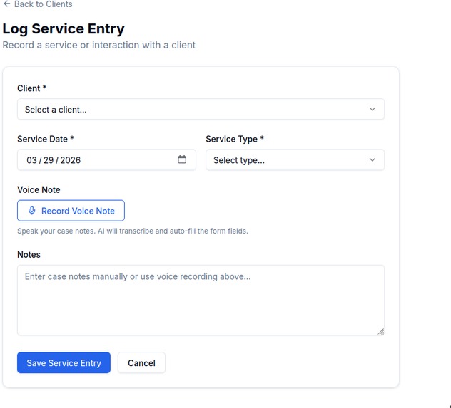  CareTrack - a full AI-powered case manager – screenshot 3