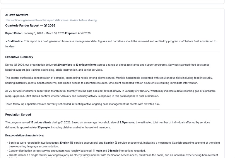 CareTrack - a full AI-powered case manager – screenshot 7