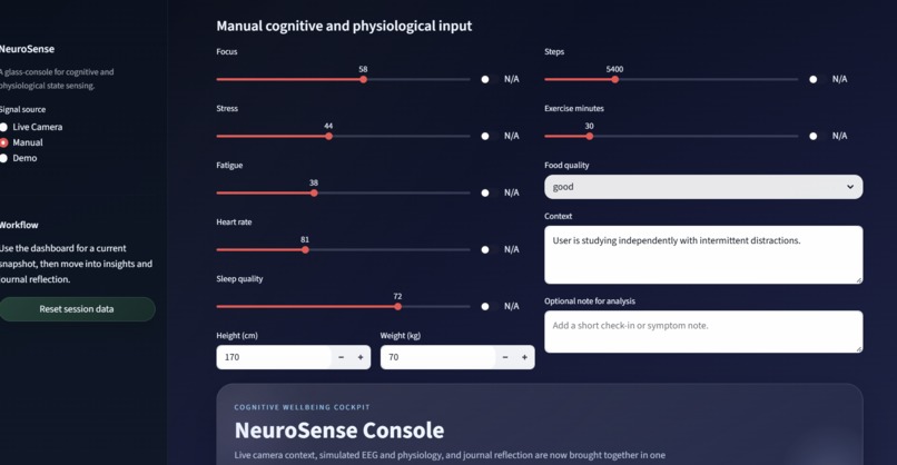 NeuroSense – screenshot 4