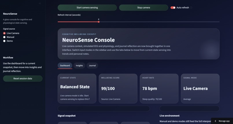 NeuroSense – screenshot 5