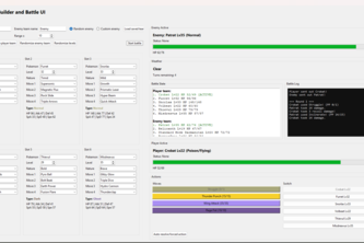 Gen 9 Pokemon Battle Simulator