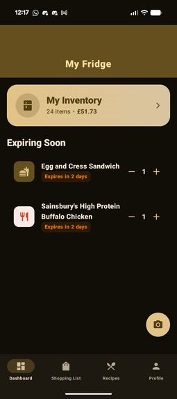 DigiFridge – screenshot 3