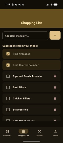 DigiFridge – screenshot 2