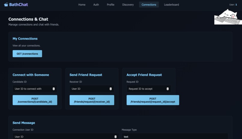 Bath Chat – screenshot 2