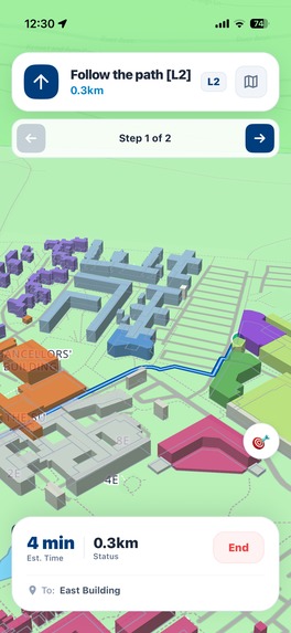 BathNav – screenshot 2