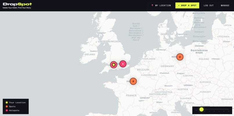 DropSpot – screenshot 2
