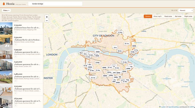 Hestia: find your home – screenshot 3
